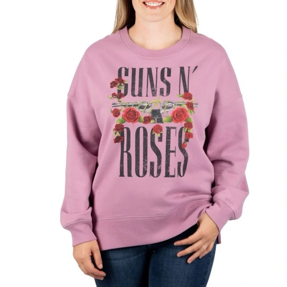 Guns N’ Roses Crewneck Fleece - Picture 1 of 9